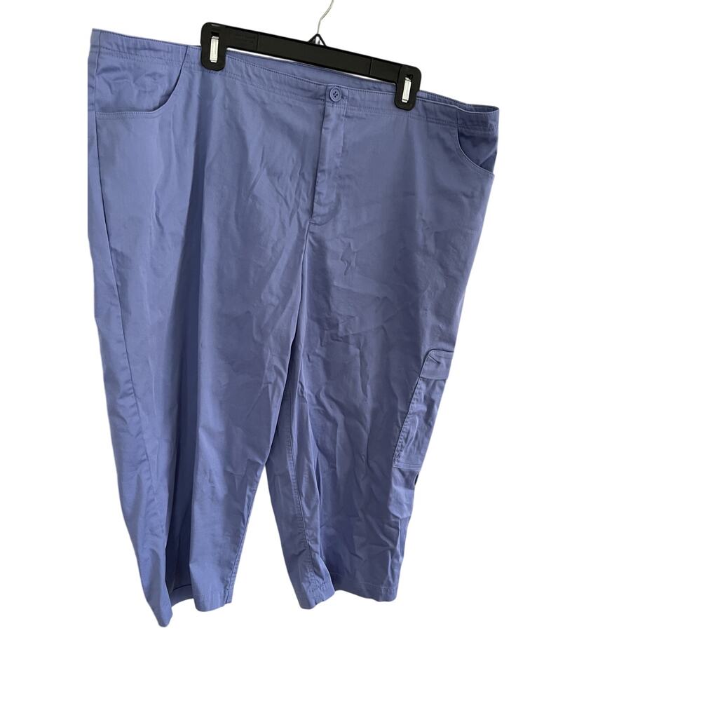 Susan Graver Pants Womens 24W Comfort Leisure Ankle Stretch Lightweight